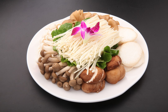 菌类拼盘的百变风情 一盘汇聚山野之味的健康美学